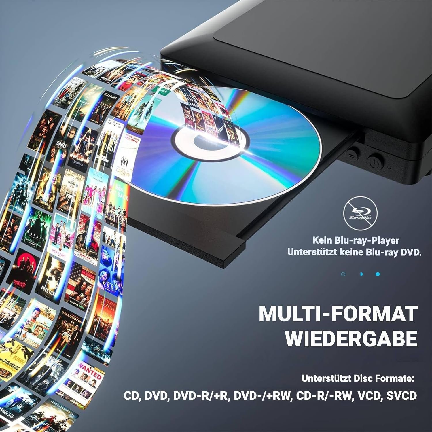 image-544.jpeg DVD prehrávač Tojock XXUWW-81 s HDMI/RCA káblom, HD 1080p, USB 2.0
