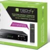 Dekodér DVB-T/T2 H.265 HEVC 10bit s displejom + 2v1 diaľkové ovládanie