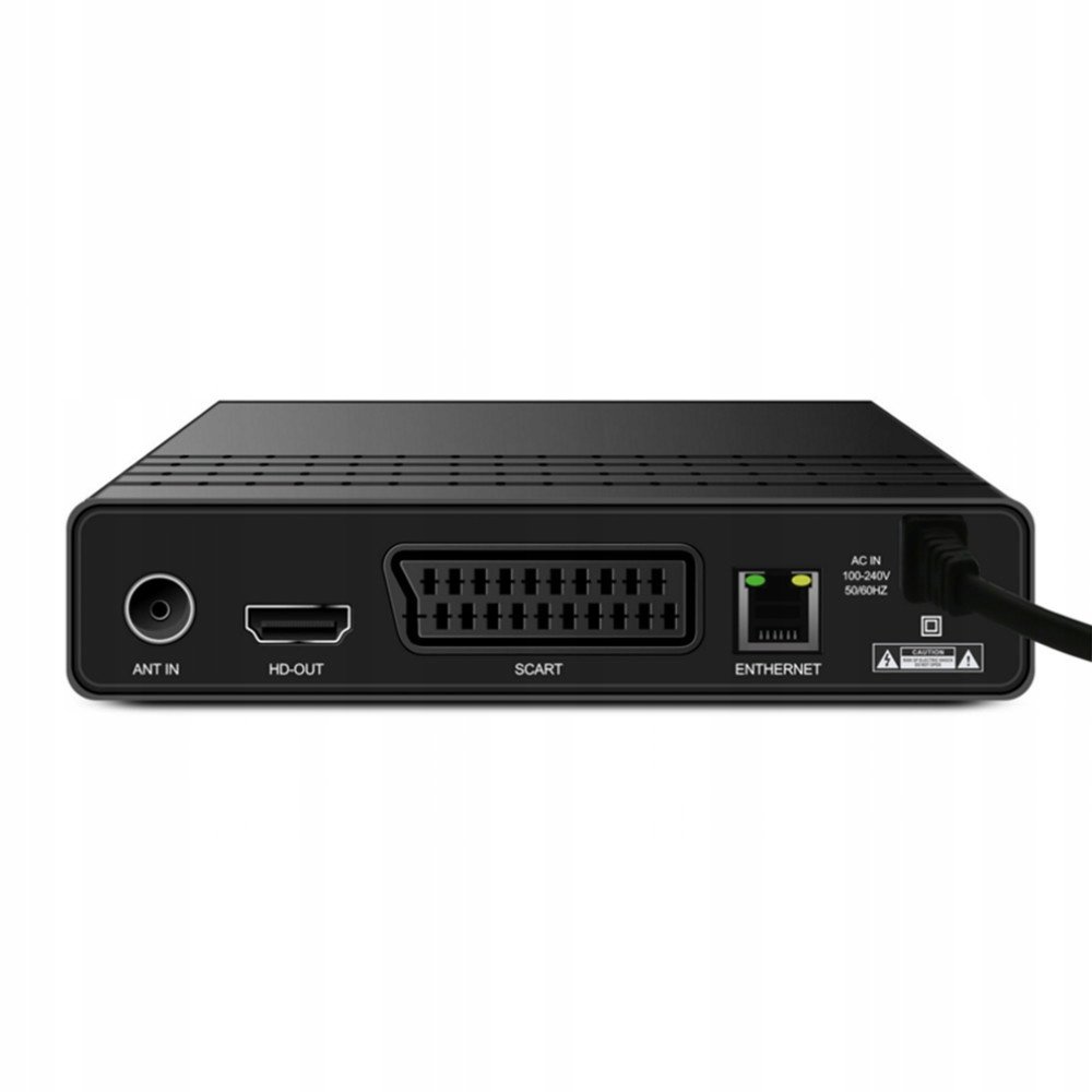 Dekodér DVB-T/T2 H.265 HEVC 10bit s displejom + 2v1 diaľkové ovládanie