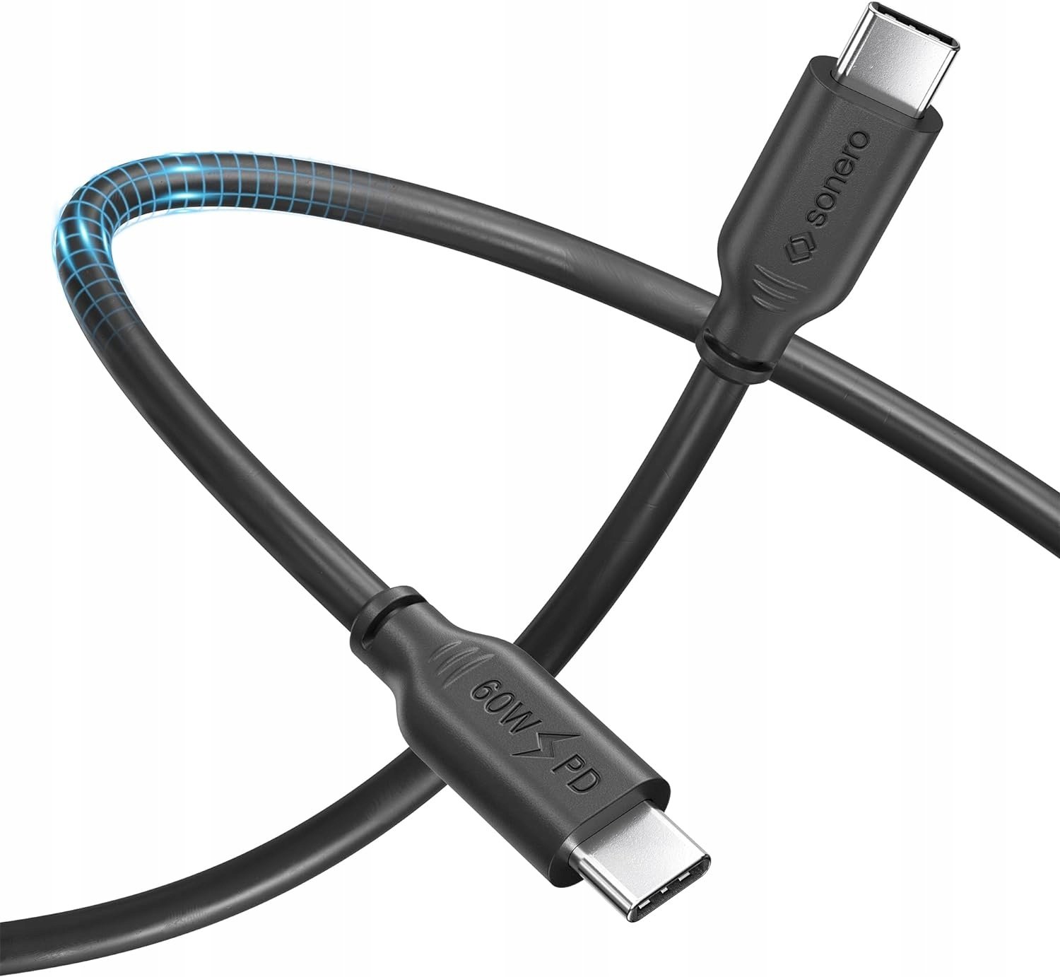 SONERO NABÍJACÍ KÁBEL USB 2.0 150CM 2498