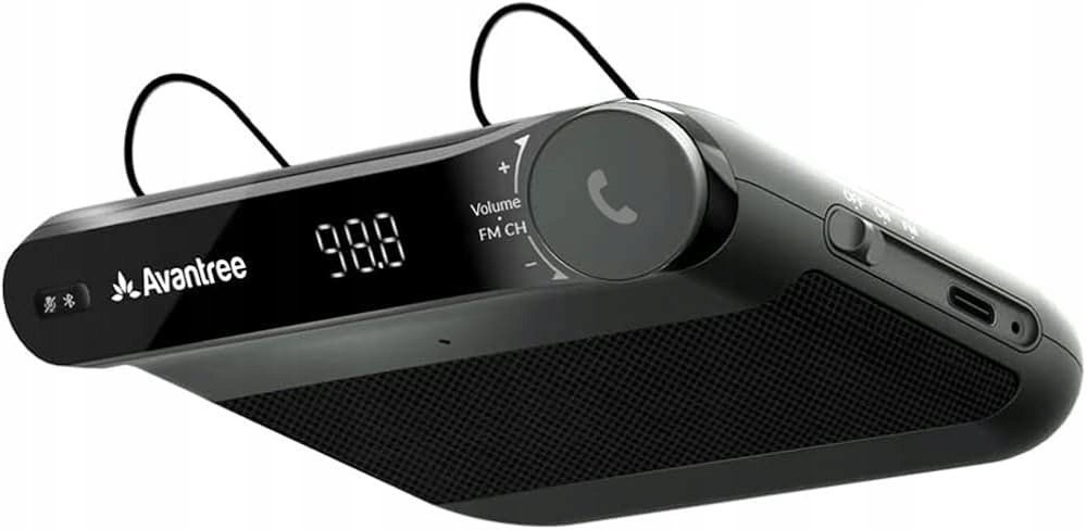 AVANTREE ROADTRIP - BLUETOOTH HANDSFREE SADA A BEZDRÔTOVÝ VYSIELAČ
