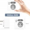 Adaptér Hoppac Anglický s dvomi USB portami 2.4A