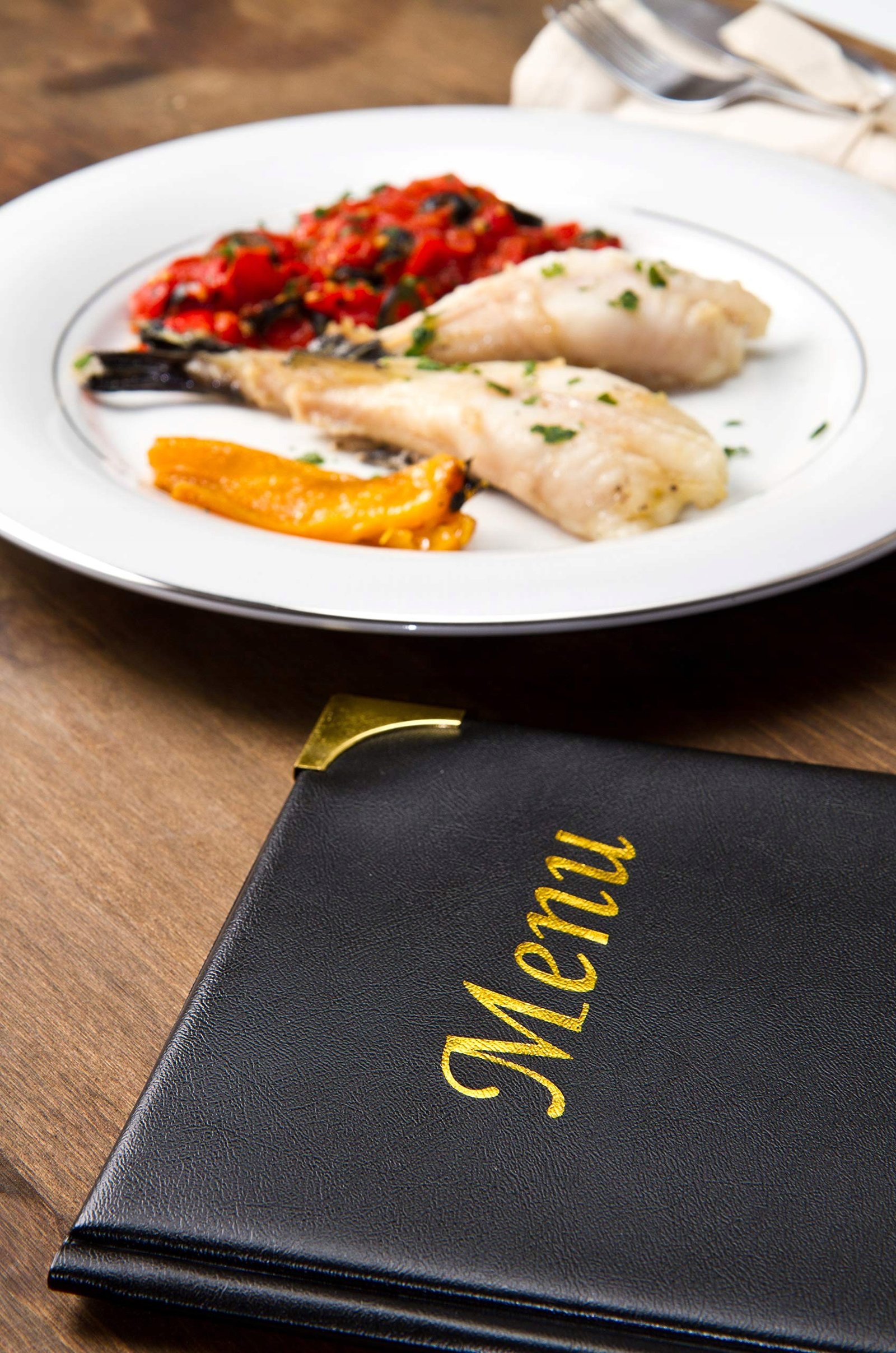 Menu obaly Securit MC-BOX-BRA4-BL formátu A4