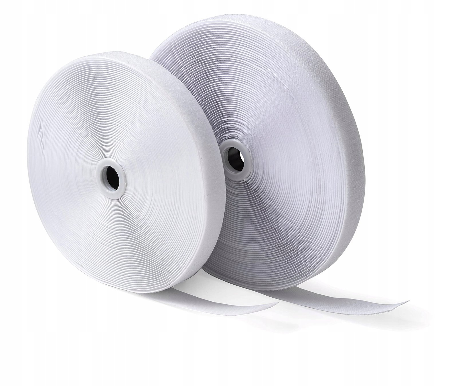 Suchý zips páska 25 m x 20 cm biela