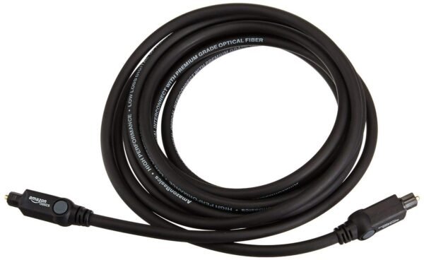 AmazonBasics HL-003143 audio kábel 3 m TOSLINK Čierny