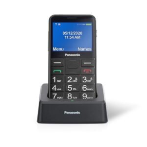 01-109.jpg Panasonic KX-TU155 — tlačidlový telefón pre seniorov s SOS a nabíjacím stojanom