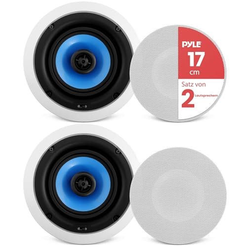 01-115.jpg Pyle PIC6E vstavané stropné reproduktory 16,5 cm 250 W biele — pár