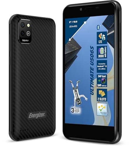 01-121.jpg Energizer U506S — smartfón 5 palcov 2 GB / 32 GB Android 13 Go čierny