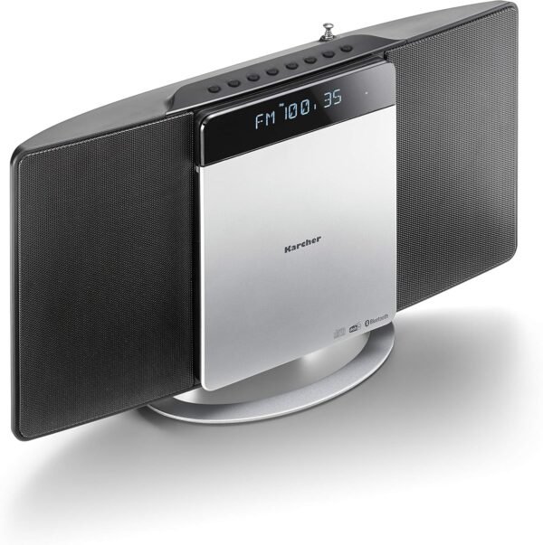 Karcher MC 6580D — kompaktný systém s CD DAB+ Bluetooth a FM rádiom čierny