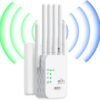 01-198.jpg Zosilňovač Wi-Fi signálu do zásuvky so 6 anténami a dvoma LAN portami