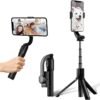 01-206.jpg karebabe gimbal stabilizátor pre telefón so statívom a Bluetooth ovládaním