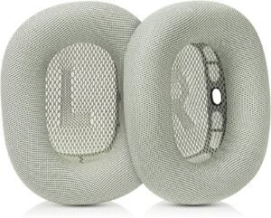 01-207.jpg Náhradné náušníky pre Apple AirPods Max — sieťovina s pamäťovou penou svetlosivé