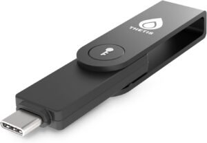 Thetis Pro-C — bezpečnostný kľúč FIDO2 s USB-C a NFC pre dvojfaktorové overenie