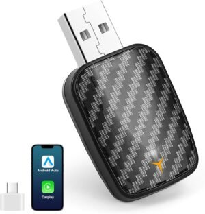 01-213.jpg Bezdrôtový adaptér 2 v 1 pre Apple CarPlay a Android Auto s USB-C a USB-A