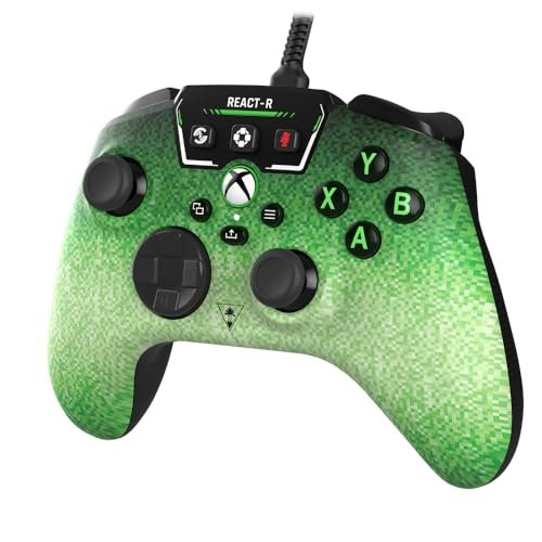 01-233.jpg Turtle Beach REACT-R — drôtový ovládač pre Xbox Series X|S a PC zelený