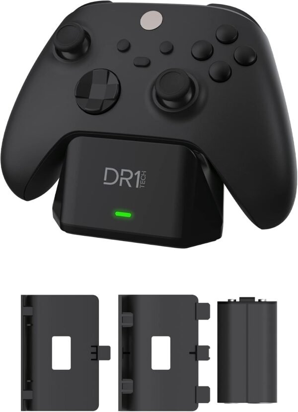 01-249.jpg DR1TECH PowerSetX — nabíjacia stanica a batéria 1200 mAh pre ovládače Xbox
