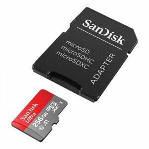 01-252.jpg SanDisk Ultra microSDXC 256 GB — pamäťová karta A1 s SD adaptérom