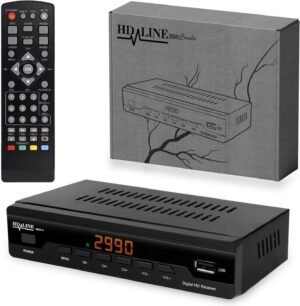01-267.jpg hd-line Echosat 2990 Combo — prijímač DVB-C a DVB-T2 s HDMI káblom v balení