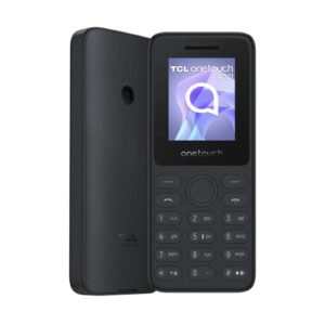 TCL Onetouch 4021 — tlačidlový telefón s dvoma SIM a FM rádiom sivý