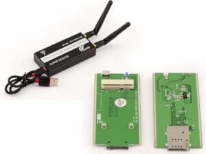 01-293.jpg KALEA-INFORMATIQUE — adaptér mini PCIe na USB pre LTE modul so slotom na SIM