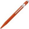 01-294.jpg Caran d'Ache 849 Colormat-X — guľôčkové pero s hliníkovým telom oranžové