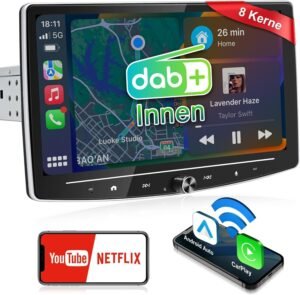 01.jpg Autorádio 1 DIN s Androidom 13 a 10,1-palcovým dotykovým displejom — CarPlay a DAB+