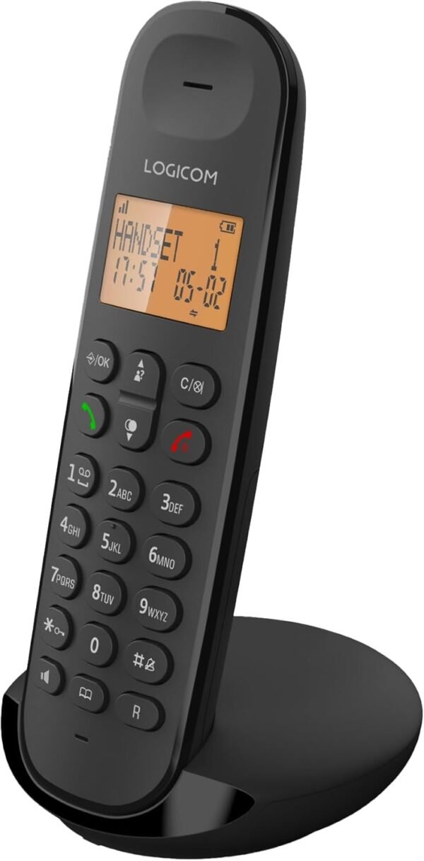 01-315.jpg Logicom ILOA 150 — bezdrôtový DECT telefón s handsfree čierny