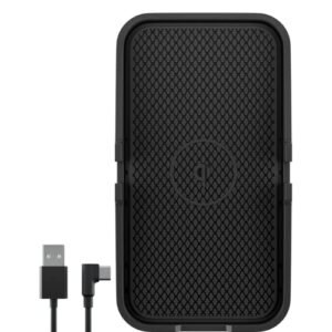 01-316.jpg Goobay 60471 bezdrôtová nabíjacia podložka Qi 15 W do auta aj na stôl
