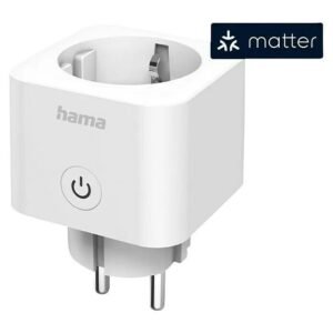 01-318.jpg Hama Smart WiFi zásuvka biela — Matter s ovládaním cez aplikáciu a hlas
