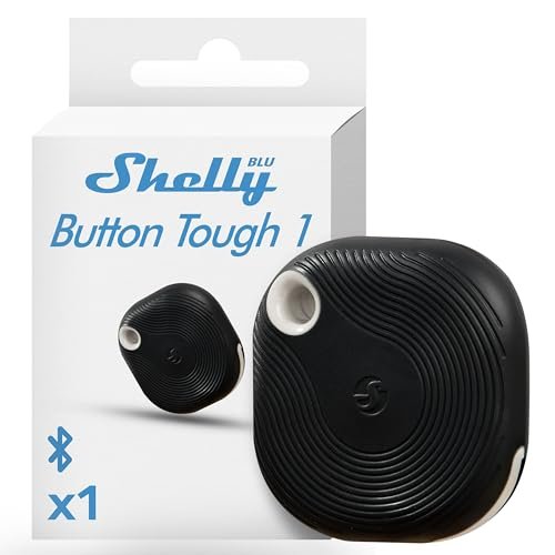 Shelly BLU Button Tough 1 — Bluetooth tlačidlo na scény čierne