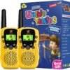 Detské vysielačky walkie talkie — dvojbalenie so svietidlom a LCD