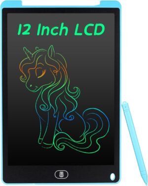01-337.jpg Coolzon — 12-palcová LCD tabuľka na kreslenie a písanie svetlomodrá