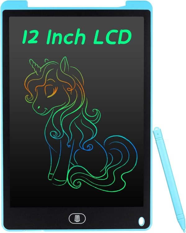 01-337.jpg Coolzon — 12-palcová LCD tabuľka na kreslenie a písanie svetlomodrá
