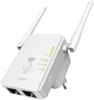 01-339.jpg Strong Repeater 300 V2 — Wi-Fi opakovač 300 Mbit/s s dvomi anténami