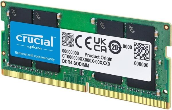 Crucial 8 GB DDR4 3200 MHz SODIMM CL22 — pamäť do notebooku CT8G4SFRA32A
