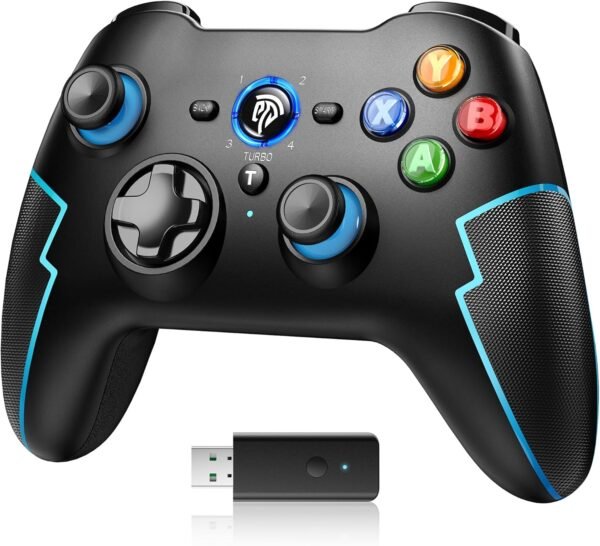 01-349.jpg EasySMX 9013 Pro — bezdrôtový herný ovládač s Hall spúšťami pre PC a PS3