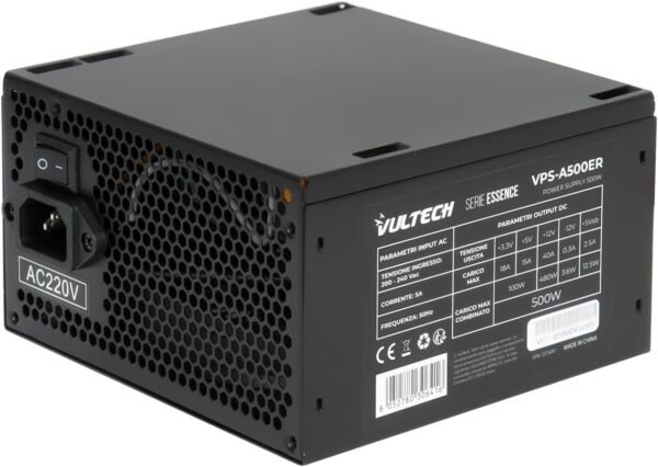 01-357.jpg Vultech VPS-A500ER Essence — ATX zdroj 500 W s 12 cm ventilátorom