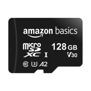 01-366.jpg Amazon Basics microSDXC 128 GB — karta A2 U3 V30 s SD adaptérom