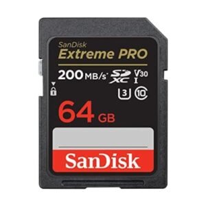 01-382.jpg SanDisk Extreme PRO 64 GB SDXC UHS-I V30 karta s rýchlosťou 200 MB/s