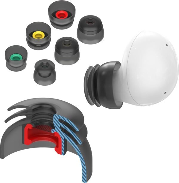 01-400.jpg diofit — náhradné silikónové nástavce pre Samsung Galaxy Buds2 a Buds FE