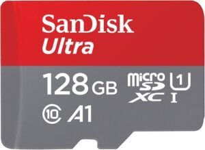 01-401.jpg SanDisk Ultra microSDXC 128 GB — pamäťová karta UHS-I A1 s adaptérom SD