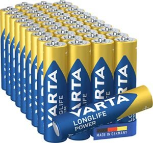01-438.jpg Varta Longlife Power AAA — 40 alkalických batérií LR03 s napätím 1,5 V