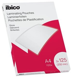 01-468.jpg Ibico laminovacie fólie A4 — 250 mikrónov lesklé balenie 100 kusov