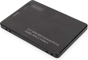 01-499.jpg Digitus DA-71118 — adaptér SSD M.2 SATA a mSATA do 2,5-palcového rámu SATA III