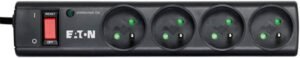 Eaton Protection Strip 4 FR PS4F prepäťová ochrana so 4 zásuvkami čierna