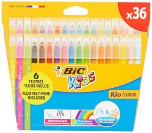 01-516.jpg BIC Kids Kid Couleur — sada 36 ultra zmývateľných fixiek pre deti