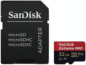 01-525.jpg SanDisk Extreme Pro 32 GB microSDHC U3 V30 A1 s adaptérom SD