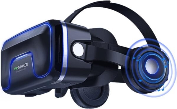 01-540.jpg VR Shinecon G04E — 3D VR okuliare pre smartfón s integrovanými slúchadlami