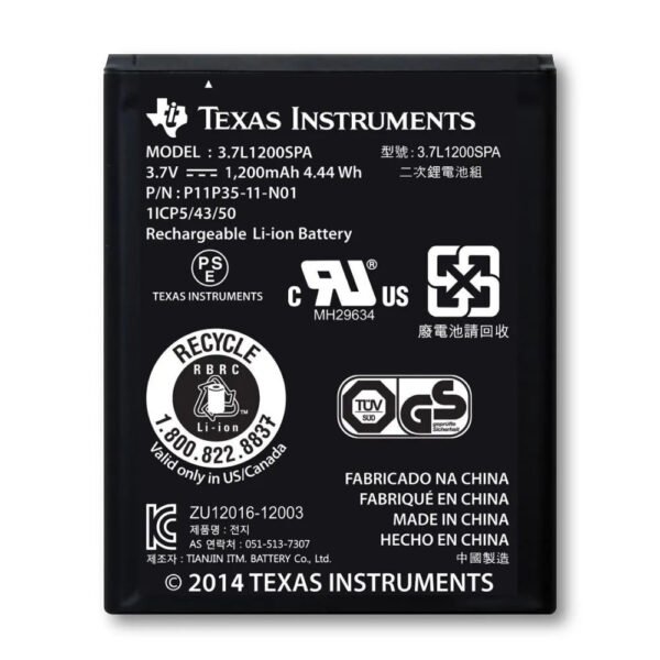 01-542.jpg Texas Instruments nabíjateľná batéria pre grafické kalkulačky TI-Nspire CX