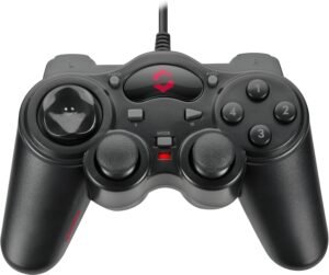 01-549.jpg Speedlink Thunderstrike — káblový USB gamepad pre počítač s turbo funkciou